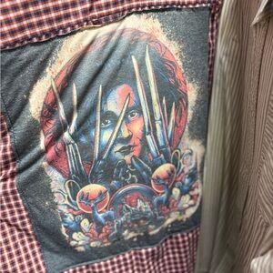 Chaps Red and Blue Plaid Shirt